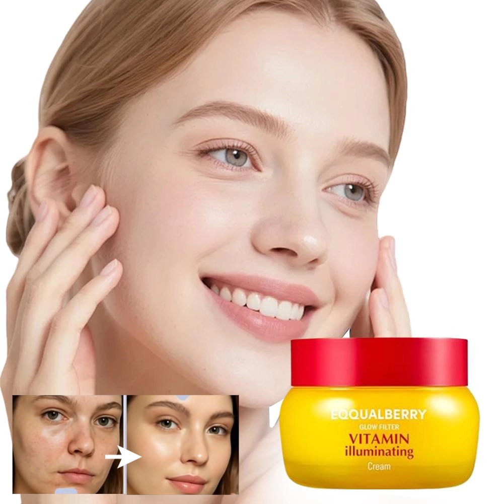 Skincare Vitamin C - Crème éclaircissante pour le visage à