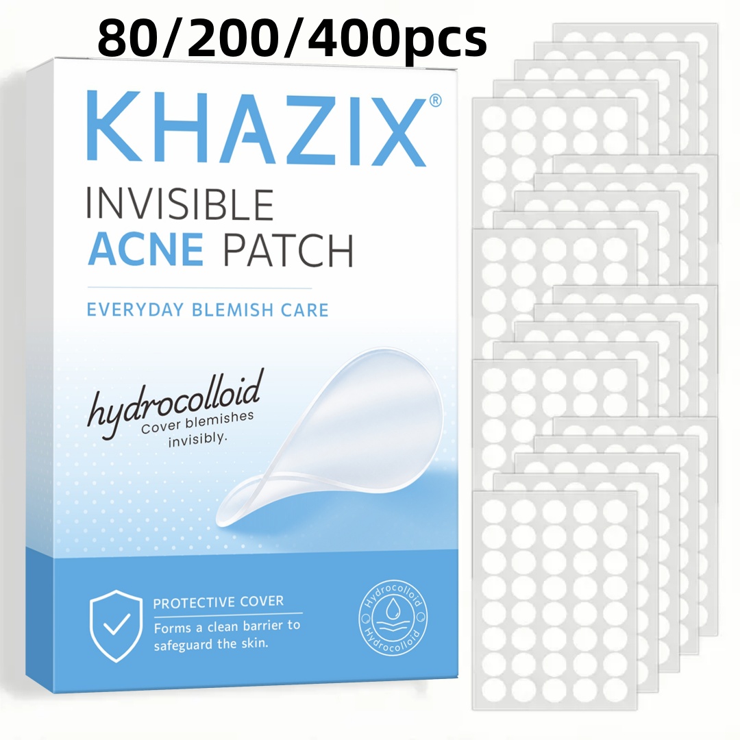 Skincare The Originote - KHAZIX 80/200/400PCS Patchs Hydrocolloïdes pour Boutons,