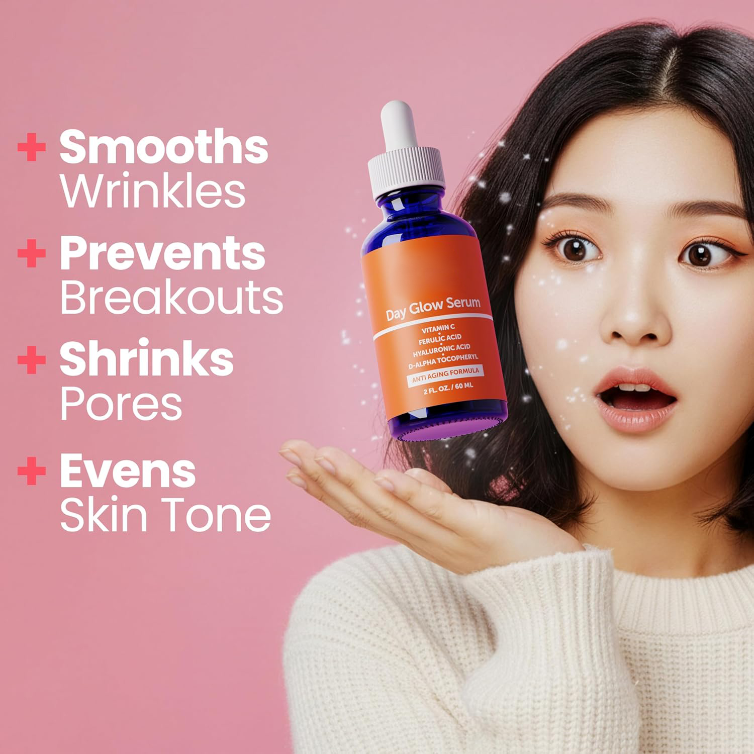 Soin de la peau coréen, sérum  - Skincare Vitamin C avis et prix