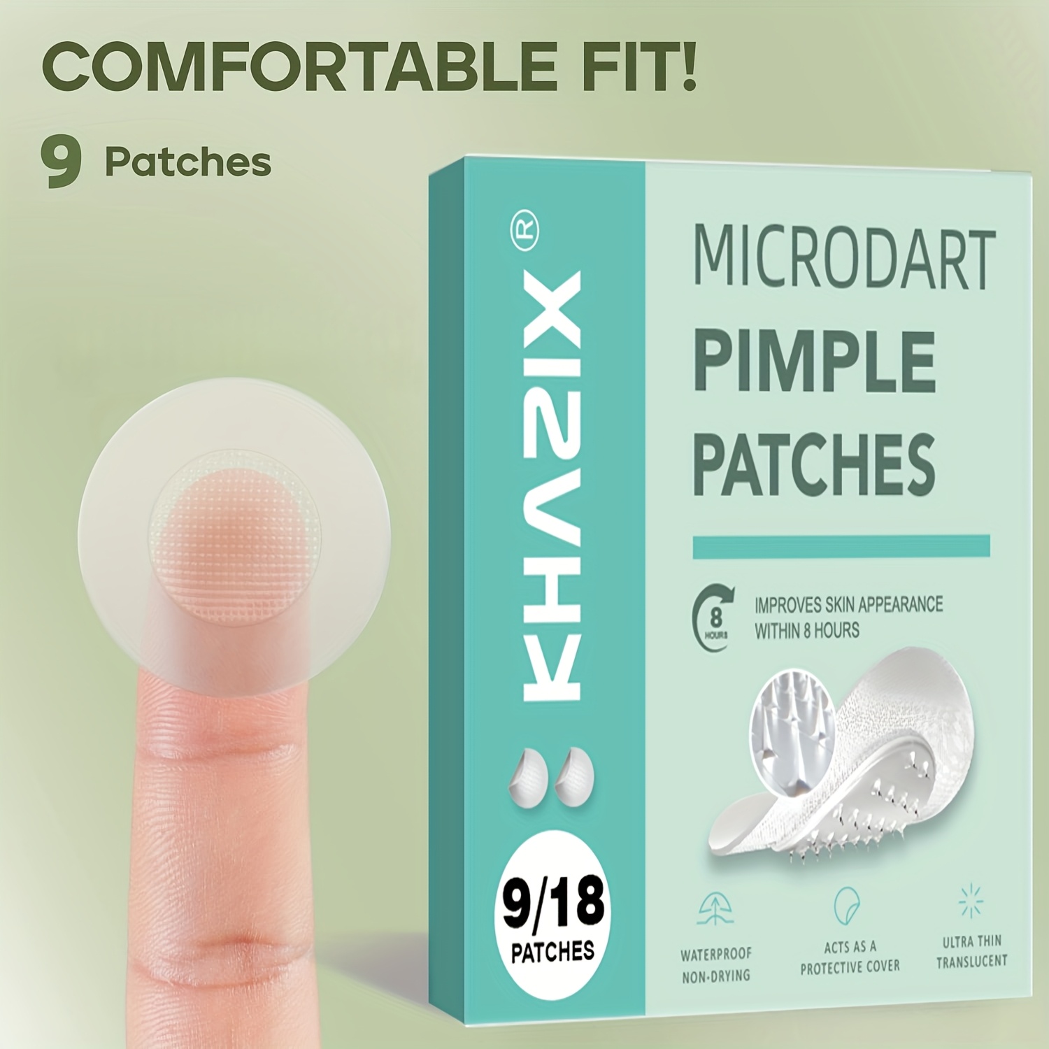 9 pièces patchs d'acné à base  - Skincare The Originote avis et prix