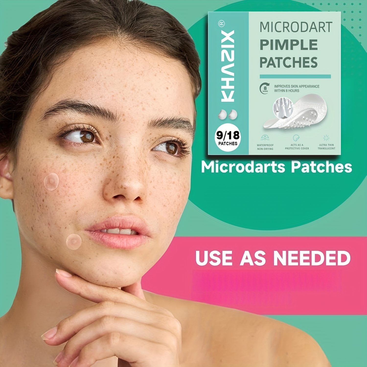 9 pièces patchs d'acné à base  - Skincare The Originote avis et prix