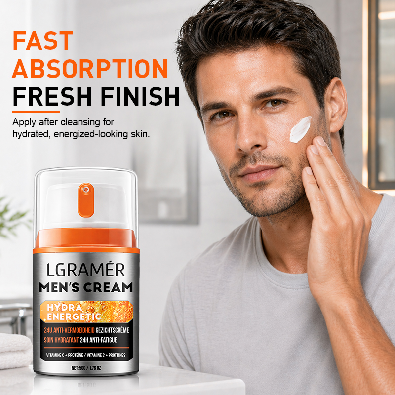Crème pour le visage pour homm - Skincare Vitamin C avis et prix